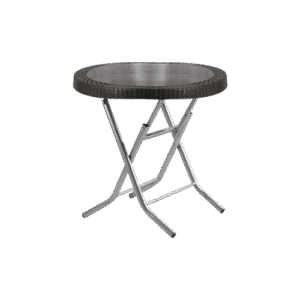 طاولة دائري رجل حديد تسفيط